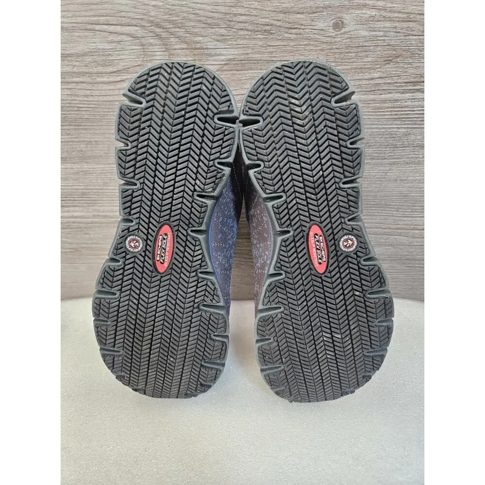 Skechers Work 77251 Safety Toe Shoes Size 9M Electrical Hazard EH Slip Resistant